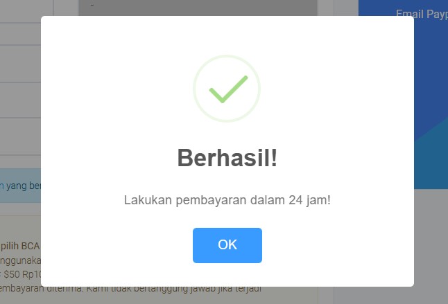 cara top up paypal bank jago